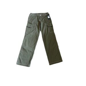 True Religion Women's Military Cargo Pants Kalamata Olive sz 27 MSRP $139